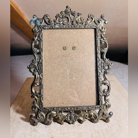 Unique Vintage Other - Vintage 1984 Brass Ornate Florentine Renaissance Style Picture Frame